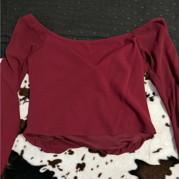 Wrap Crop Top - Picture 3 of 4